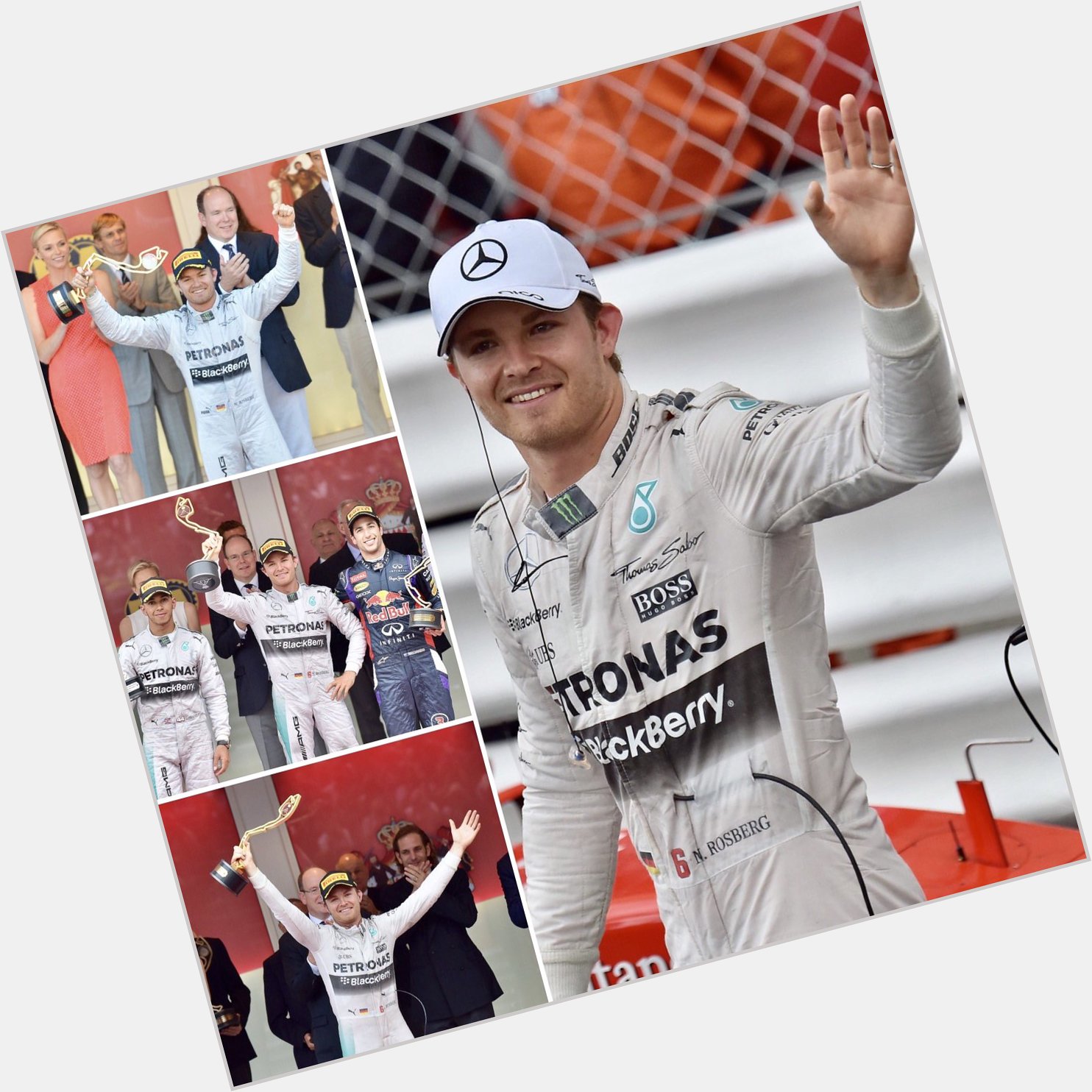 Happy Birthday        victories: 2013-2014-2015 2016 F1 World Champion 