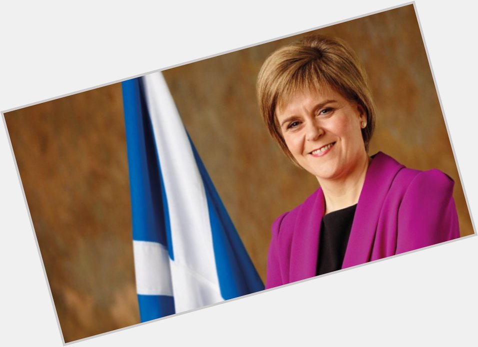 Happy birthday to SNP leader, First Minister and MSP, Nicola Sturgeon. :-) 