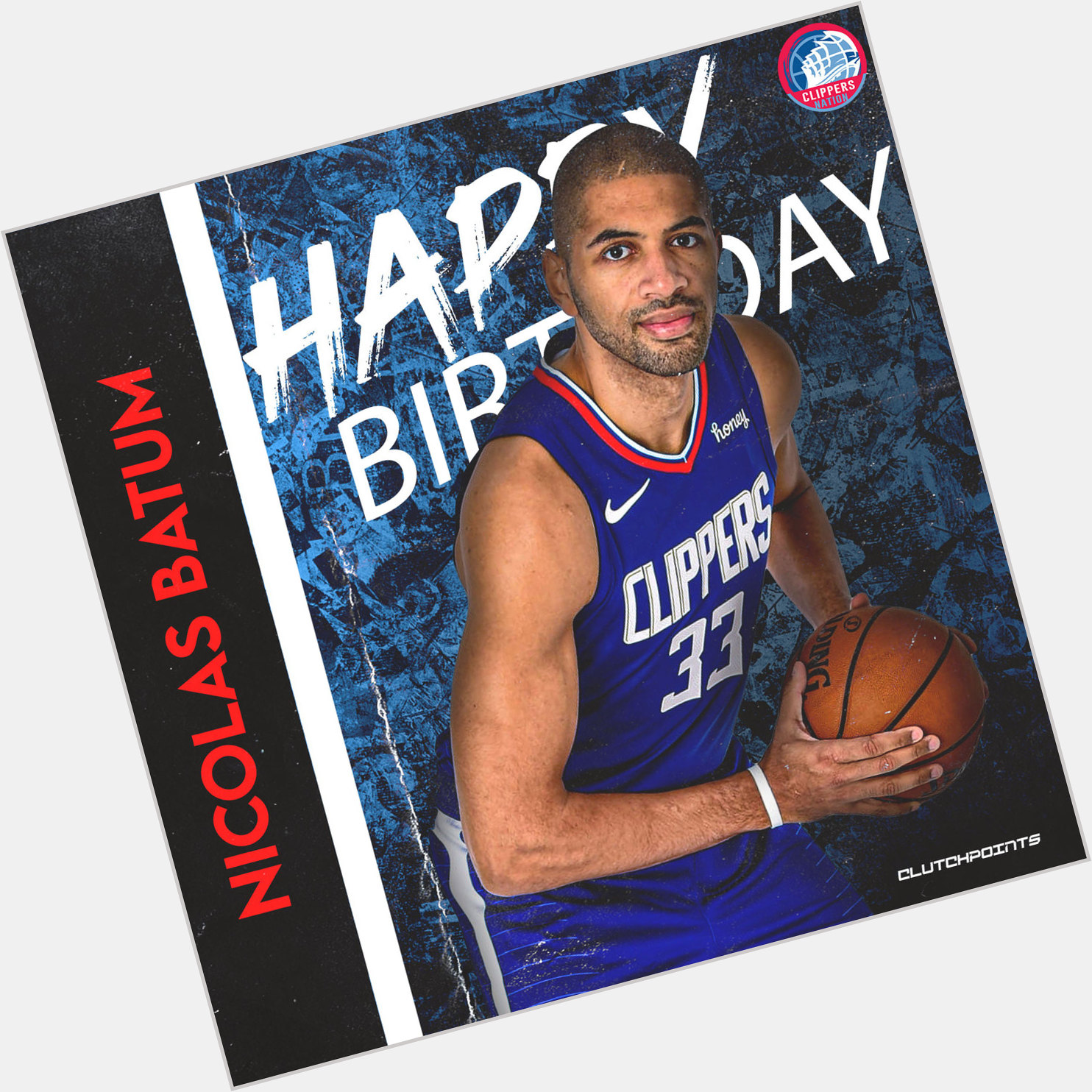 Join Clippers Nation in greeting our ever-reliable vet, Nicolas Batum, a happy 33rd birthday! 