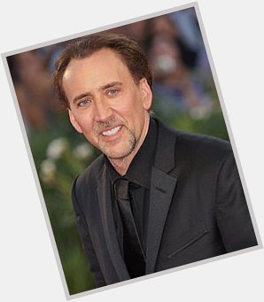 Happy 53rd Birthday     To ACTOR  Nicolas Cage         