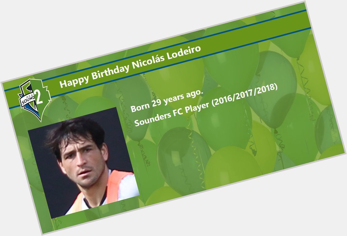 Happy Birthday Nicolás Lodeiro 
