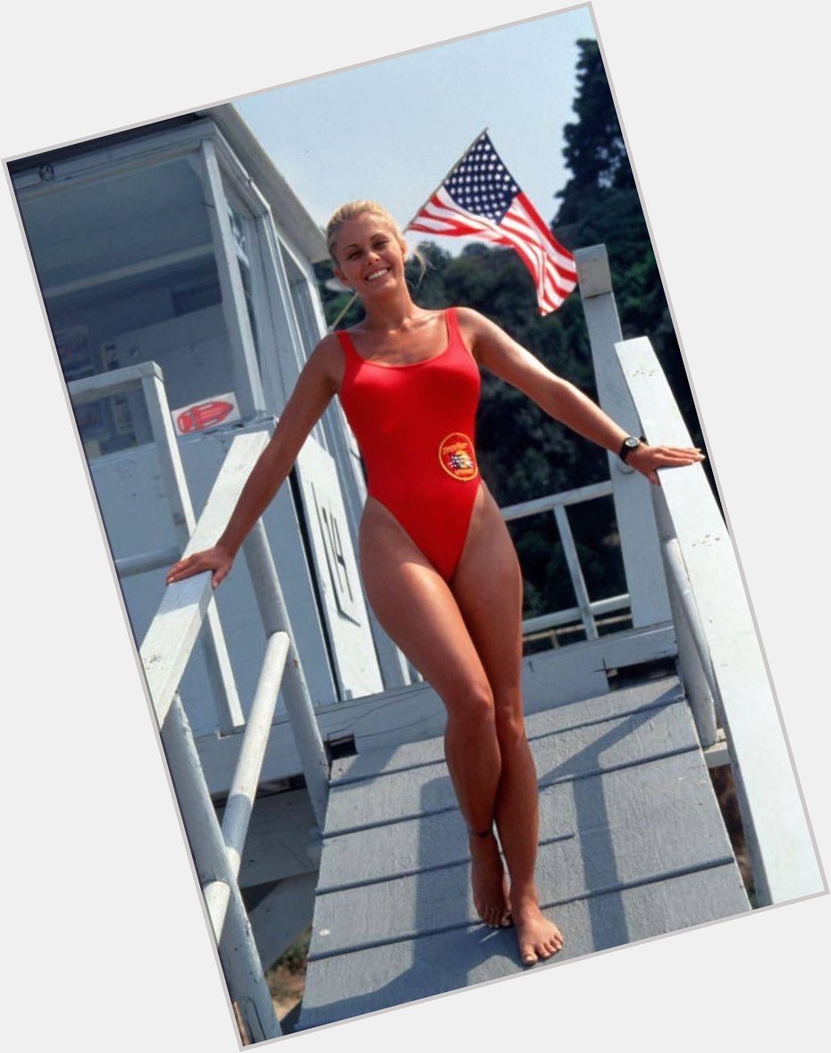 Happy Birthday to Nicole Eggert who turns 47 today!  Pictured here on Baywatch. 