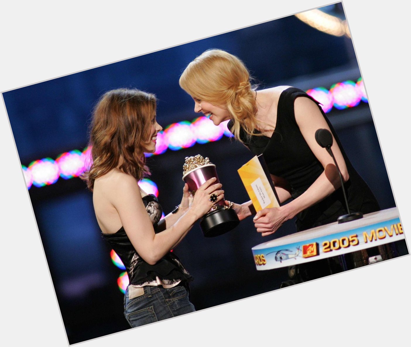 Happy Birthday, Nicole Kidman! Nicole presented Rachel the MTV Breakthrough Award in 2005. 