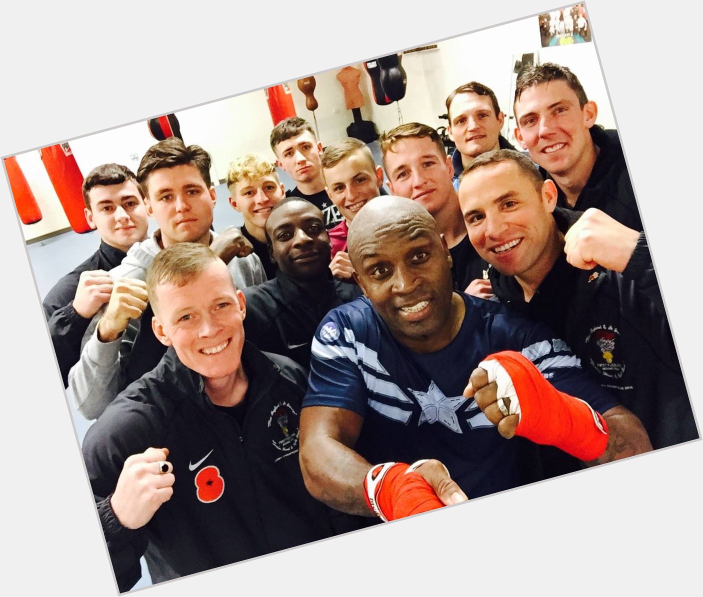 A very happy birthday to Nigel Benn from all of us here at First Fusiliers!  