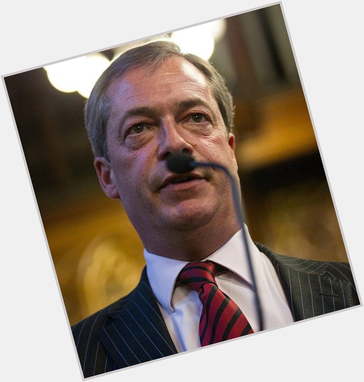 Happy Birthday to Nigel Farage. Born on this day in 1964 