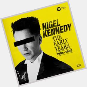 Happy birthday to Nigel Kennedy whose eyes are now legally redacted from all publications 