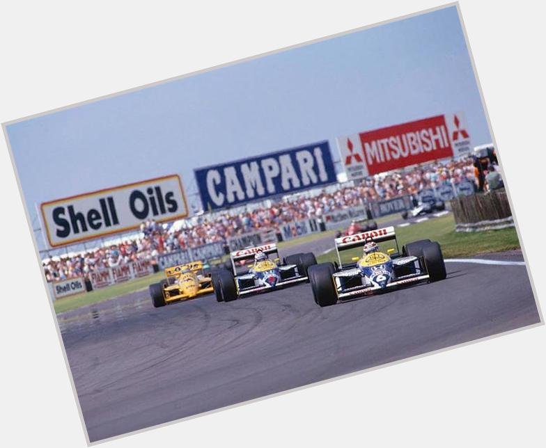 Happy 62nd birthday to the one and only Nigel Mansell! Congratulations 