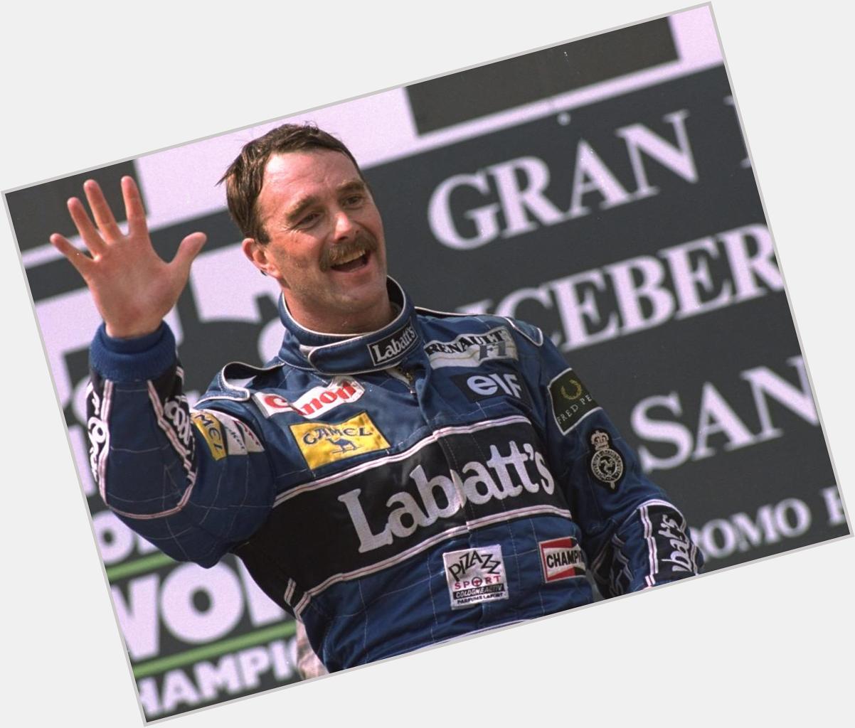 Happy birthday to Nigel Mansell, 1992 F1 champion, \93 CAIndycar champion, winner of 31 GPs! 