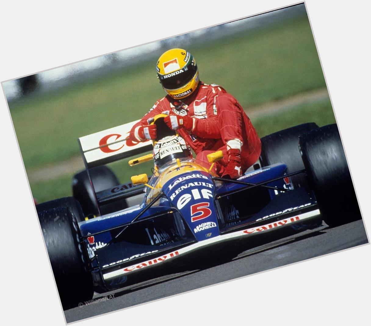 Born 1953: The 1992 World Champion Nigel Mansell, happy birthday! 