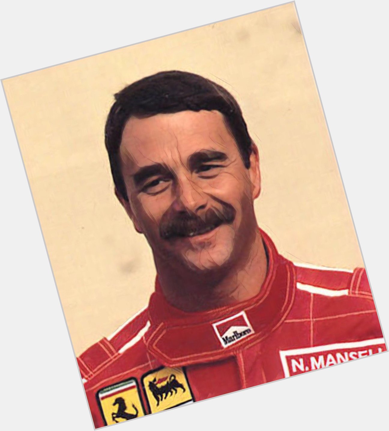 August 8th, today is Nigel Mansell birthday. 
Munsell, Happy birthday  