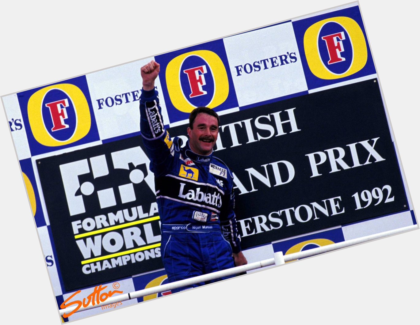 Suttonimages: Happy Birthday to 1992 F1 World Champion Nigel Mansell, who turns 64 today!
 nigelmansell  