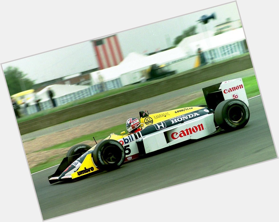 I was born the same day as Nigel Mansell. Happy birthday to the 1992 champion and me. 