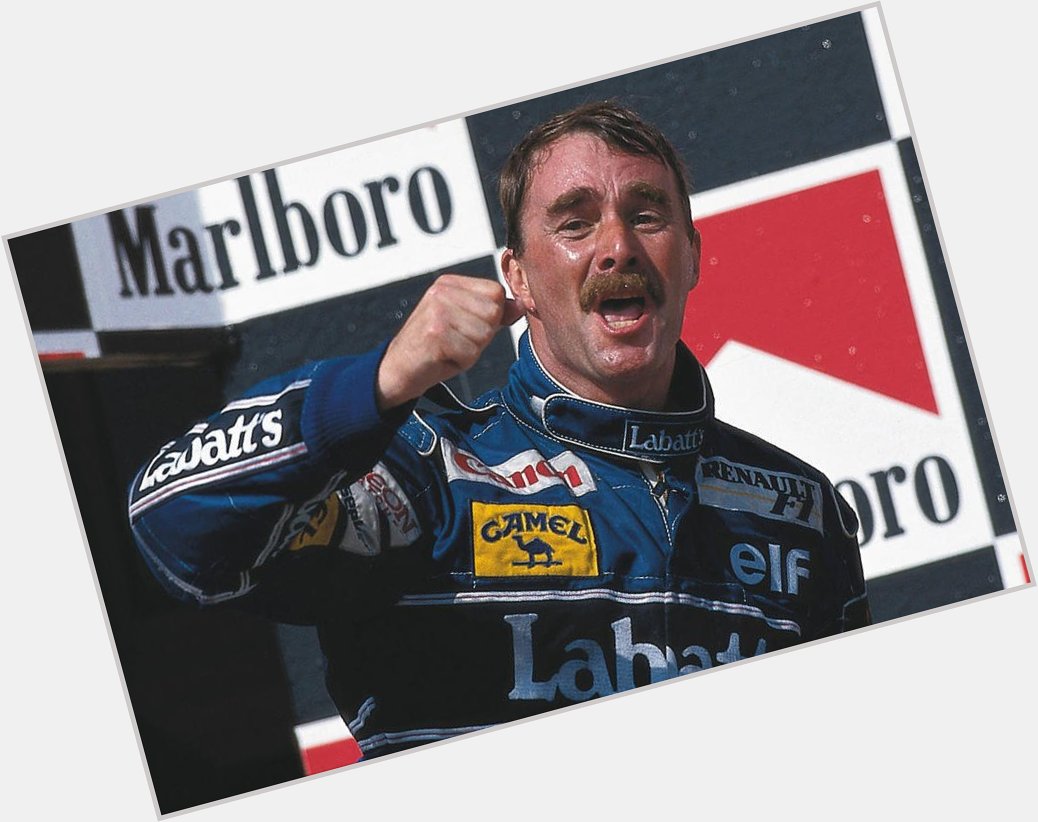  65th birthday to Nigel Mansell  