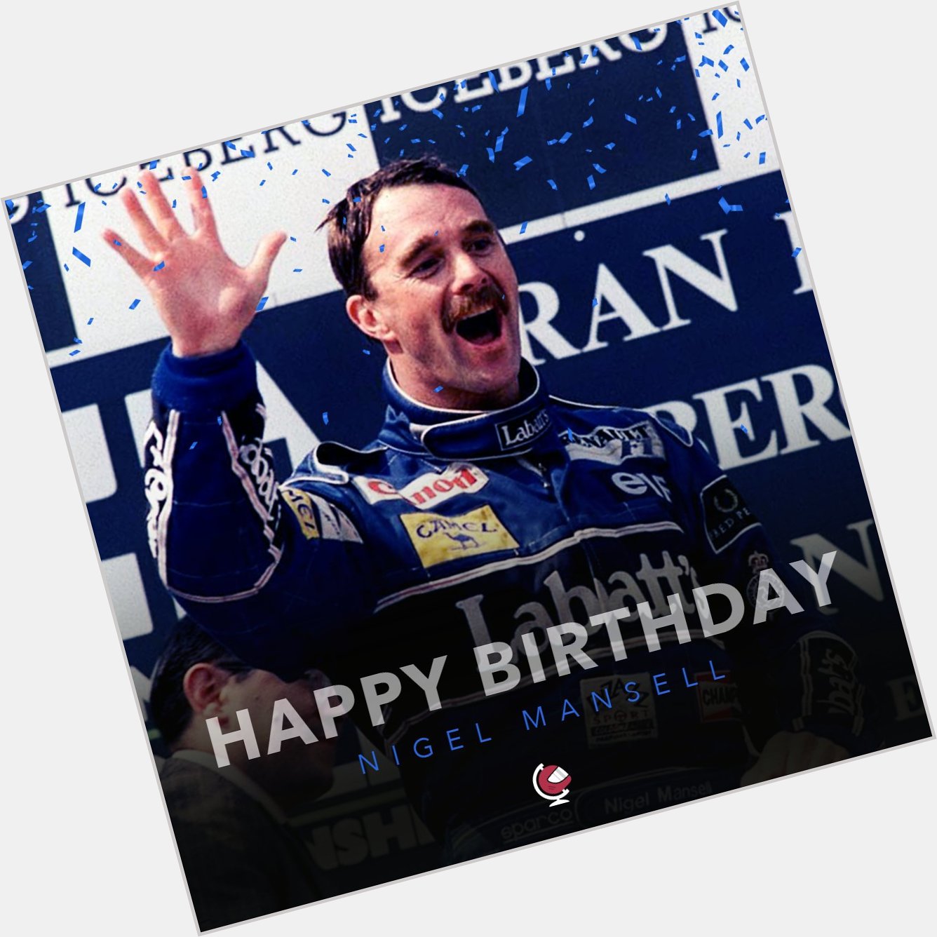 A big Happy Birthday to the one and only Nigel Mansell! 