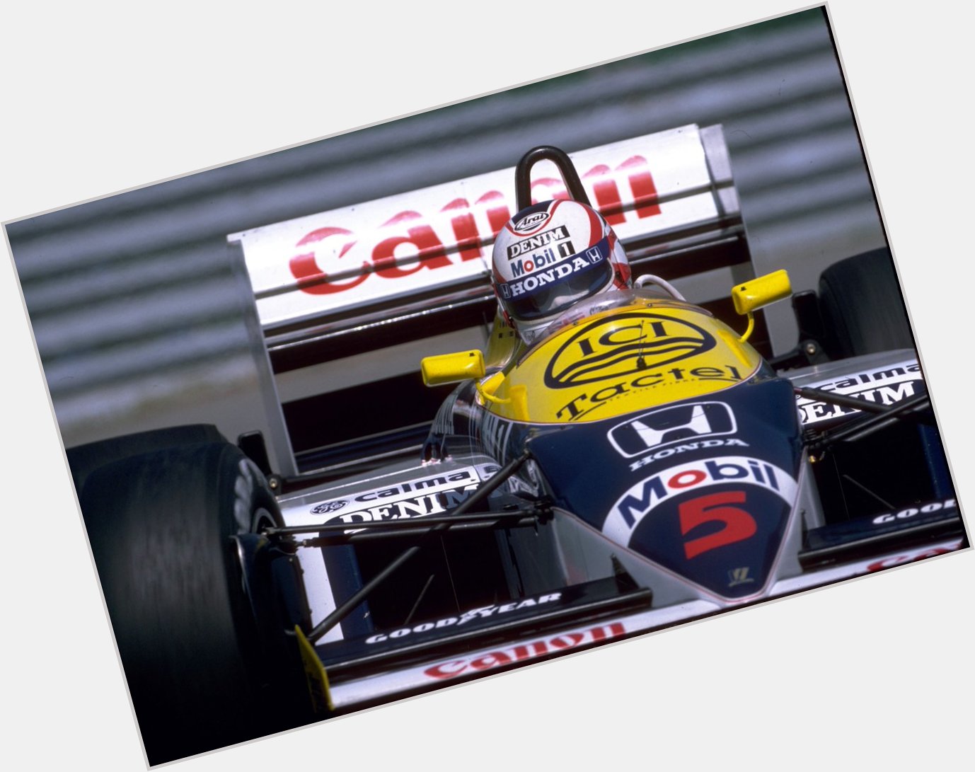 Happy birthday Nigel Mansell! The Red 5! 