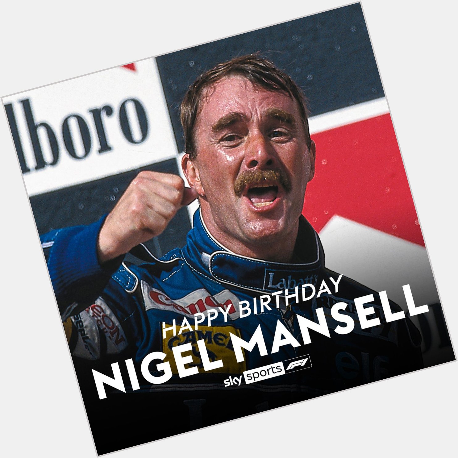 Happy Birthday, Nigel Mansell   