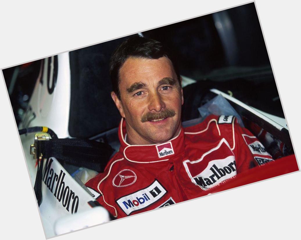 Happy birthday Nigel Mansell. The Lion turns 69 today. 