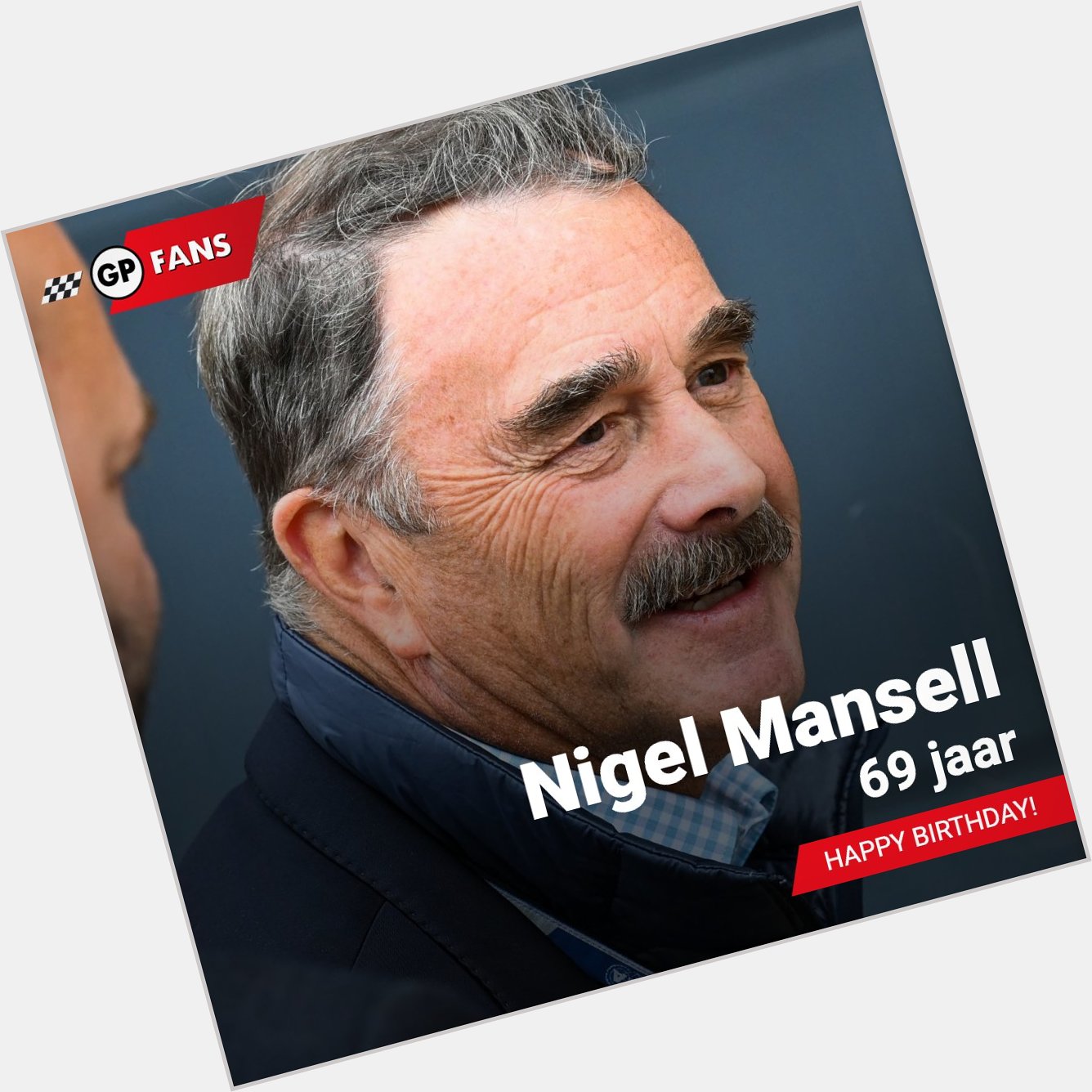 Nigel Mansell viert vandaag zijn 69ste verjaardag. Happy birthday    