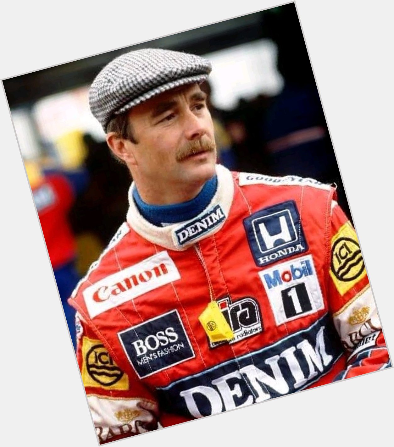 Happy birthday Nigel Mansell  Born this day August 8th 1953.    