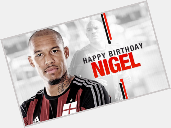 HAPPY BIRTHDAY NIGEL DE JONG: Best wishes to our Dutch midfielder.  