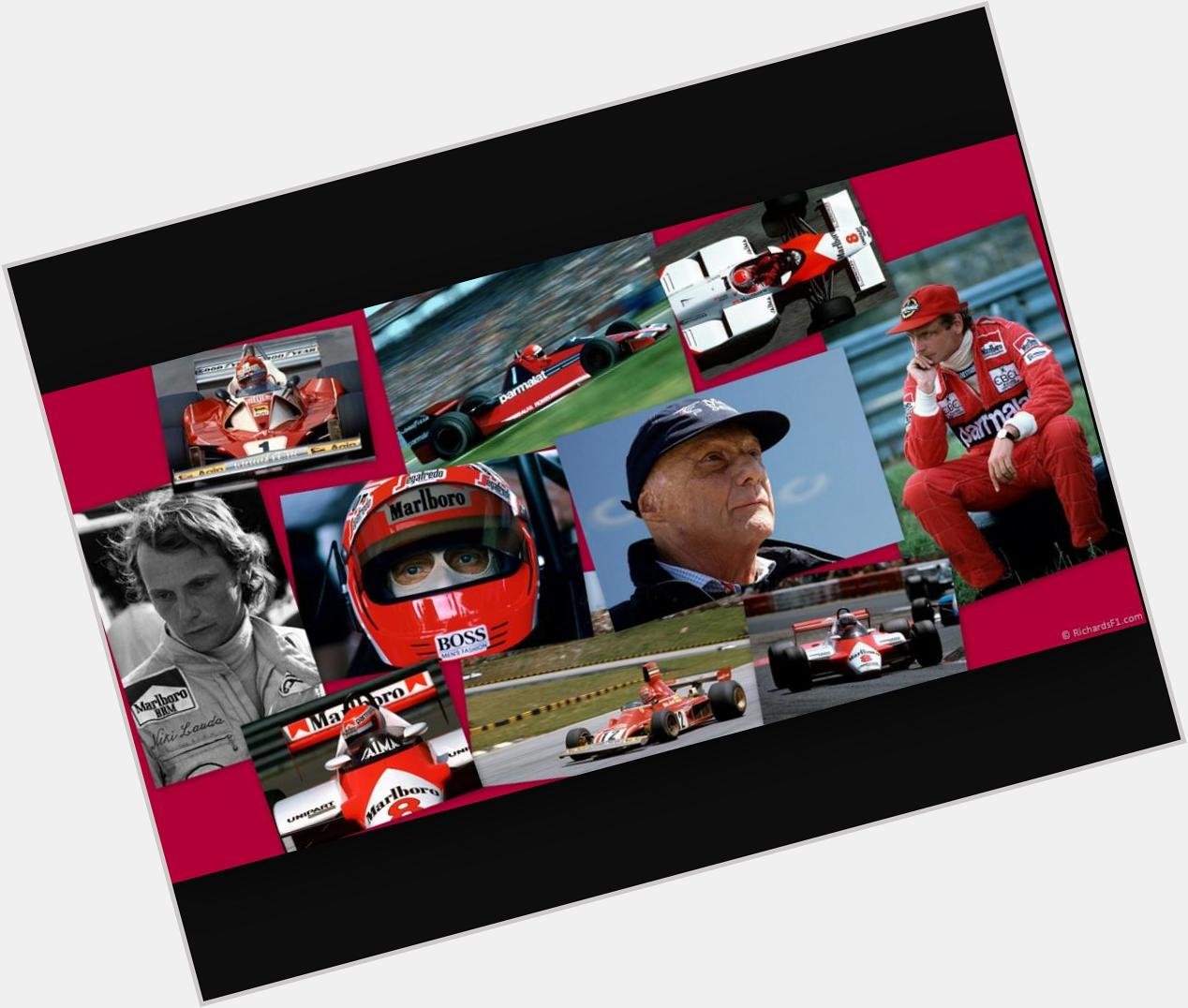 Happy Birthday Niki Lauda!  