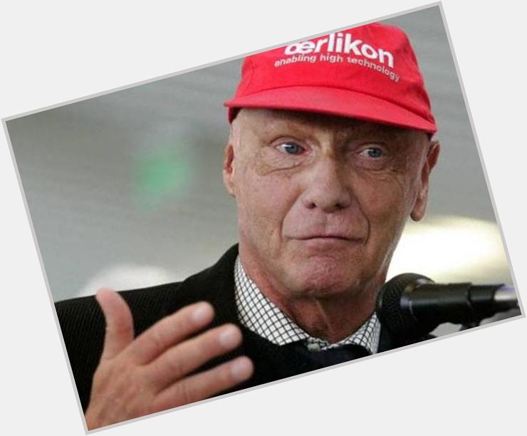 Happy Birthday to the one and only Niki Lauda!  