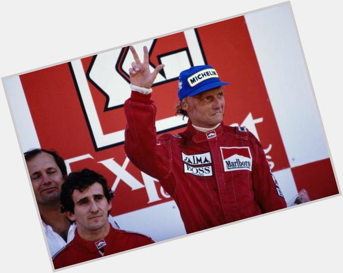 Happy Birthday, Niki Lauda.

3 x World Championships
25 x Race wins

1 x True fighter 