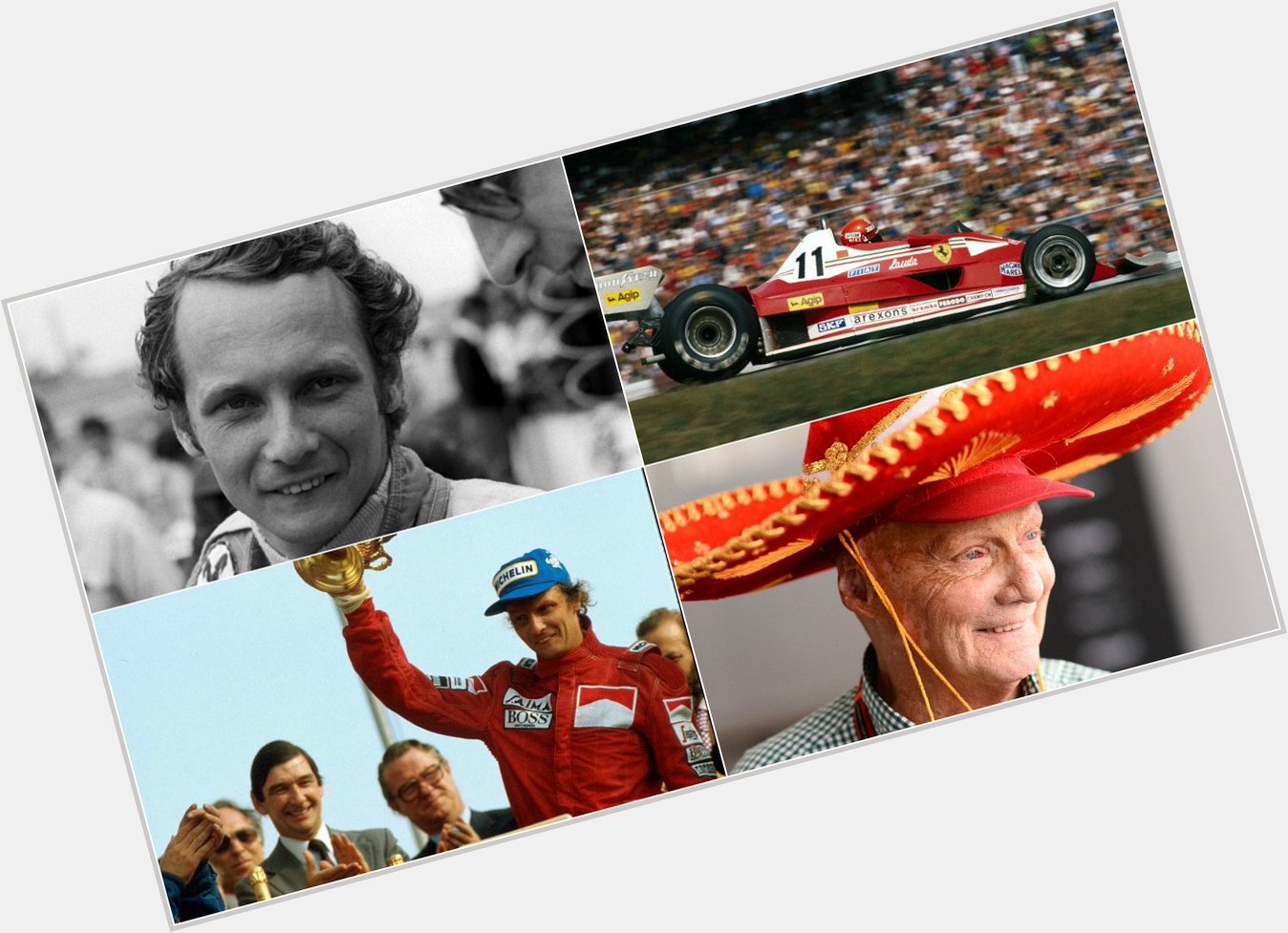 A true icon of was born in 1949  Happy 68th Birthday to the great Niki Lauda  