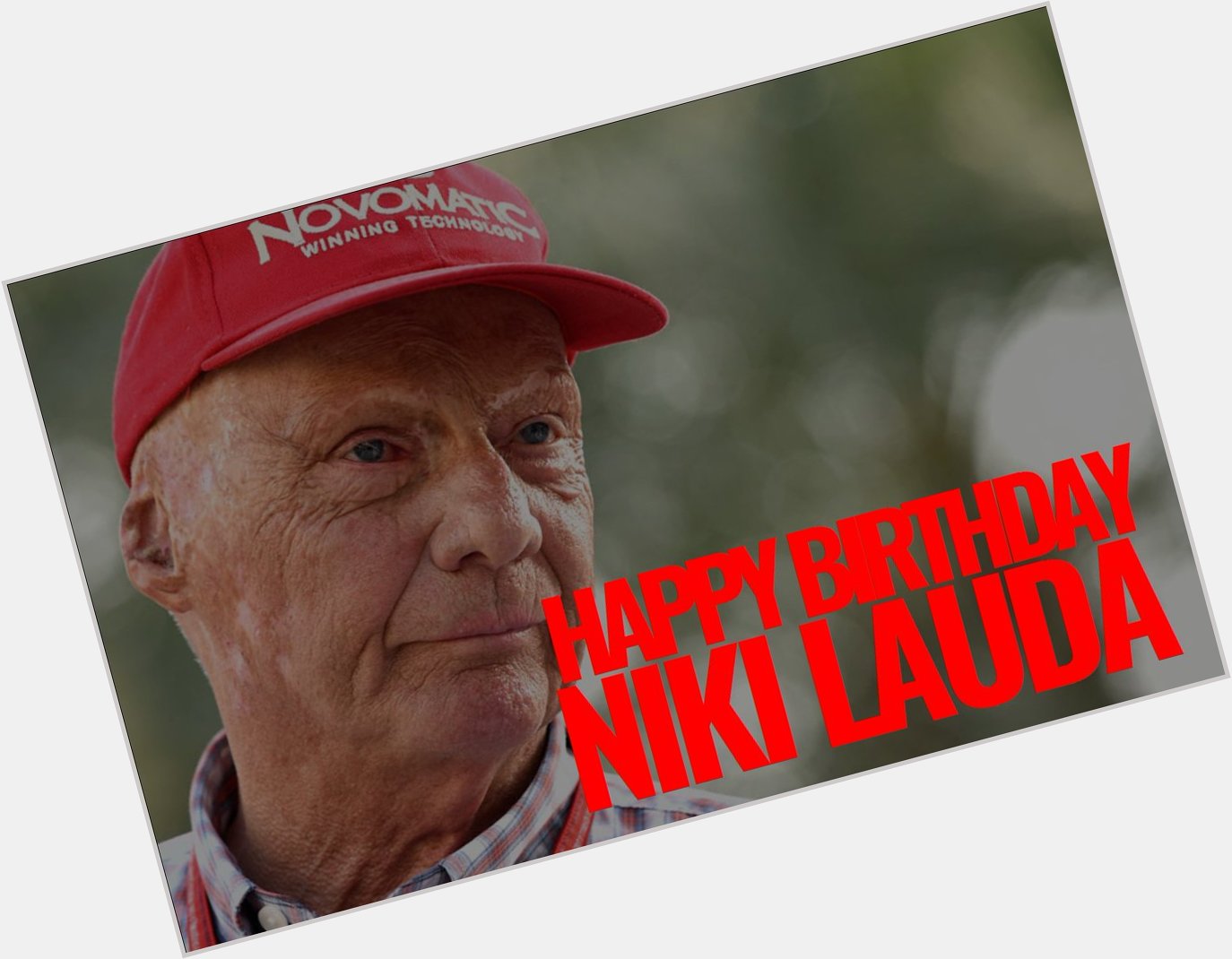  Happy Birthday, Niki Lauda!

The three-time World Champion turns 69 today. 