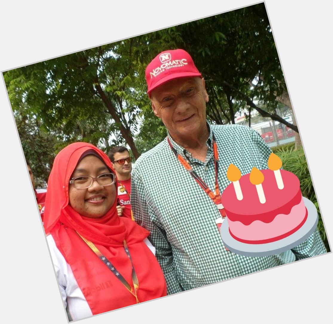 Happy Birthday to the chairman, Niki Lauda   