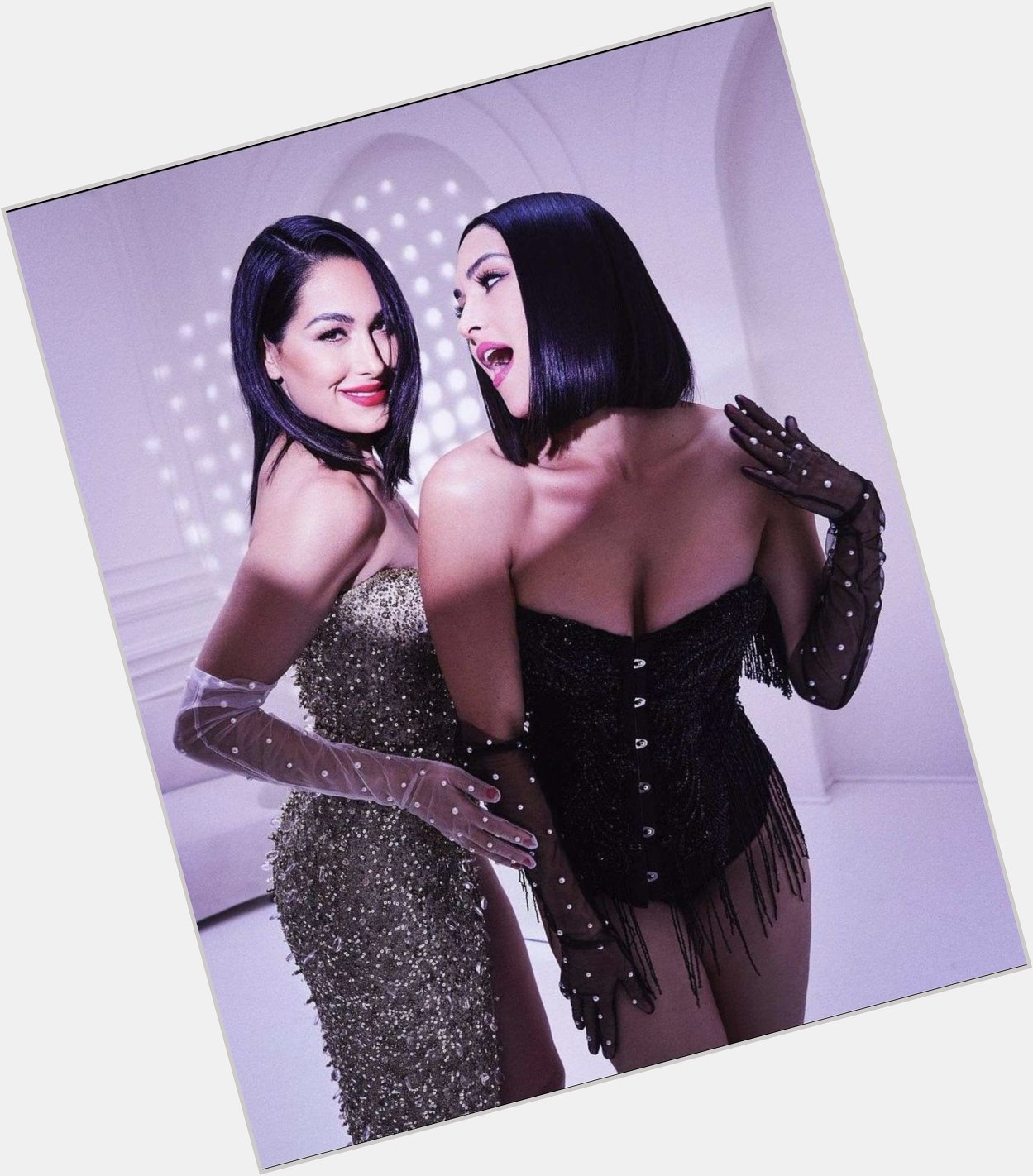 Happy birthday to greatest females of all time Nikki Bella and Brie Bella 