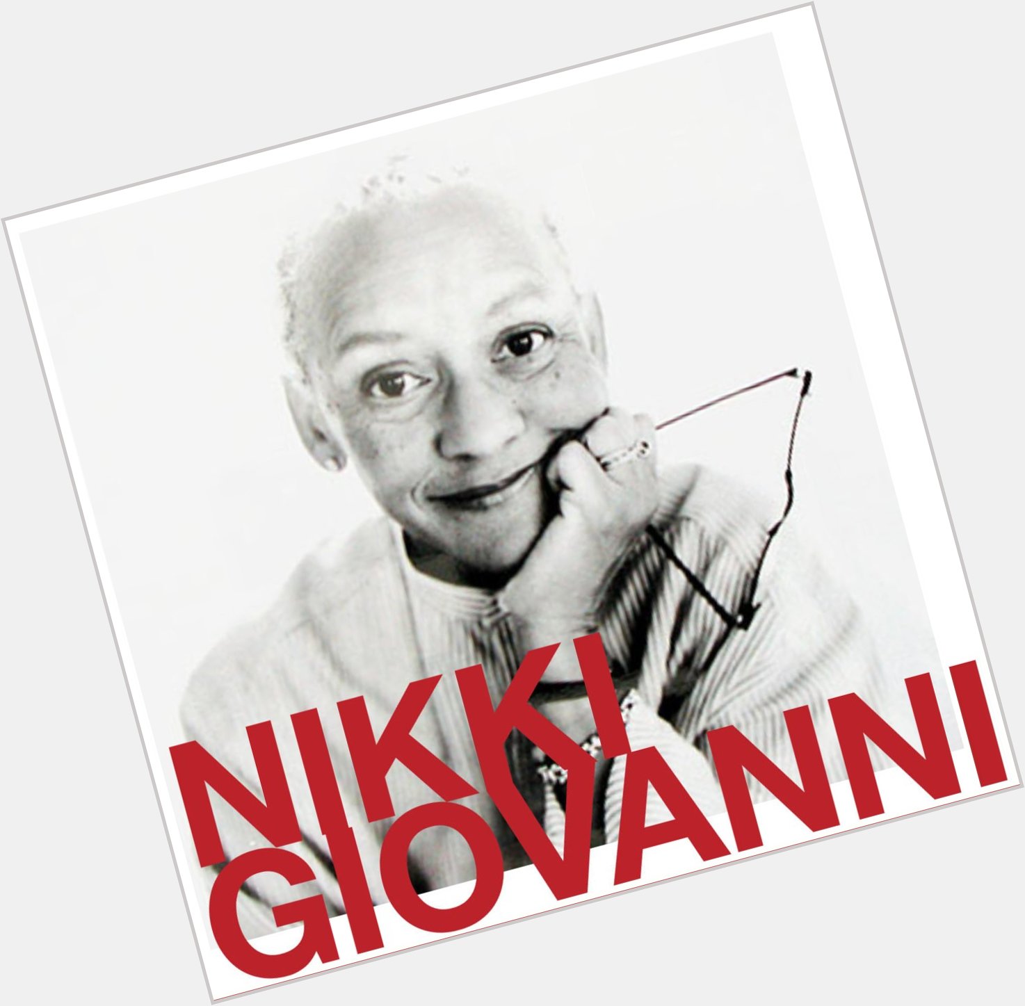 Happy birthday, Nikki Giovanni! 