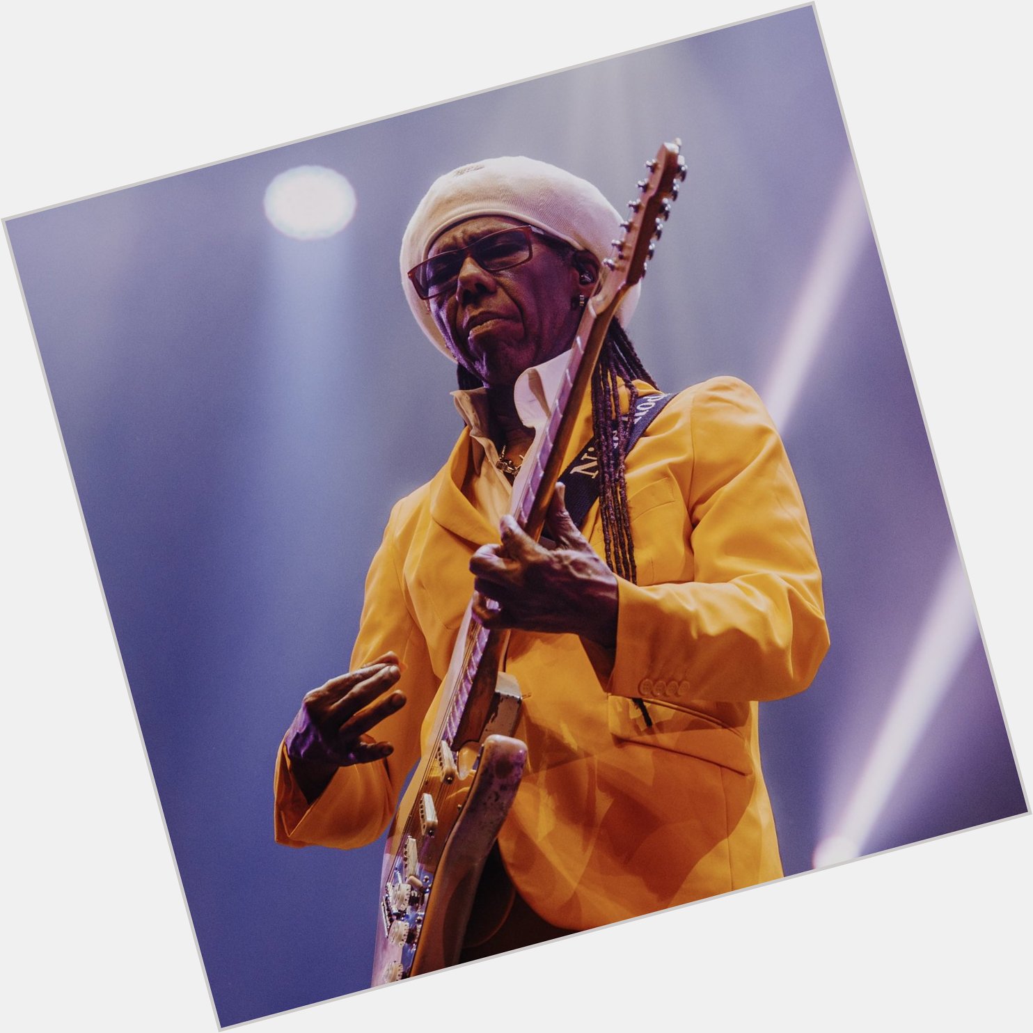 Nile Rodgers is jarig Happy birthday, Mr. Rodgers. Looking forward to welcome you next year at Soestdijk Palace 