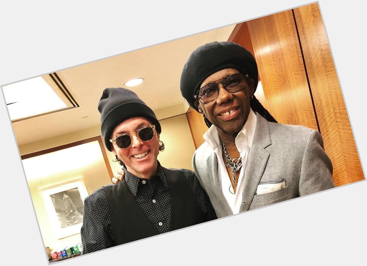 Happy Birthday to the maestro of style and sonics, Mr. Nile Rodgers !!         