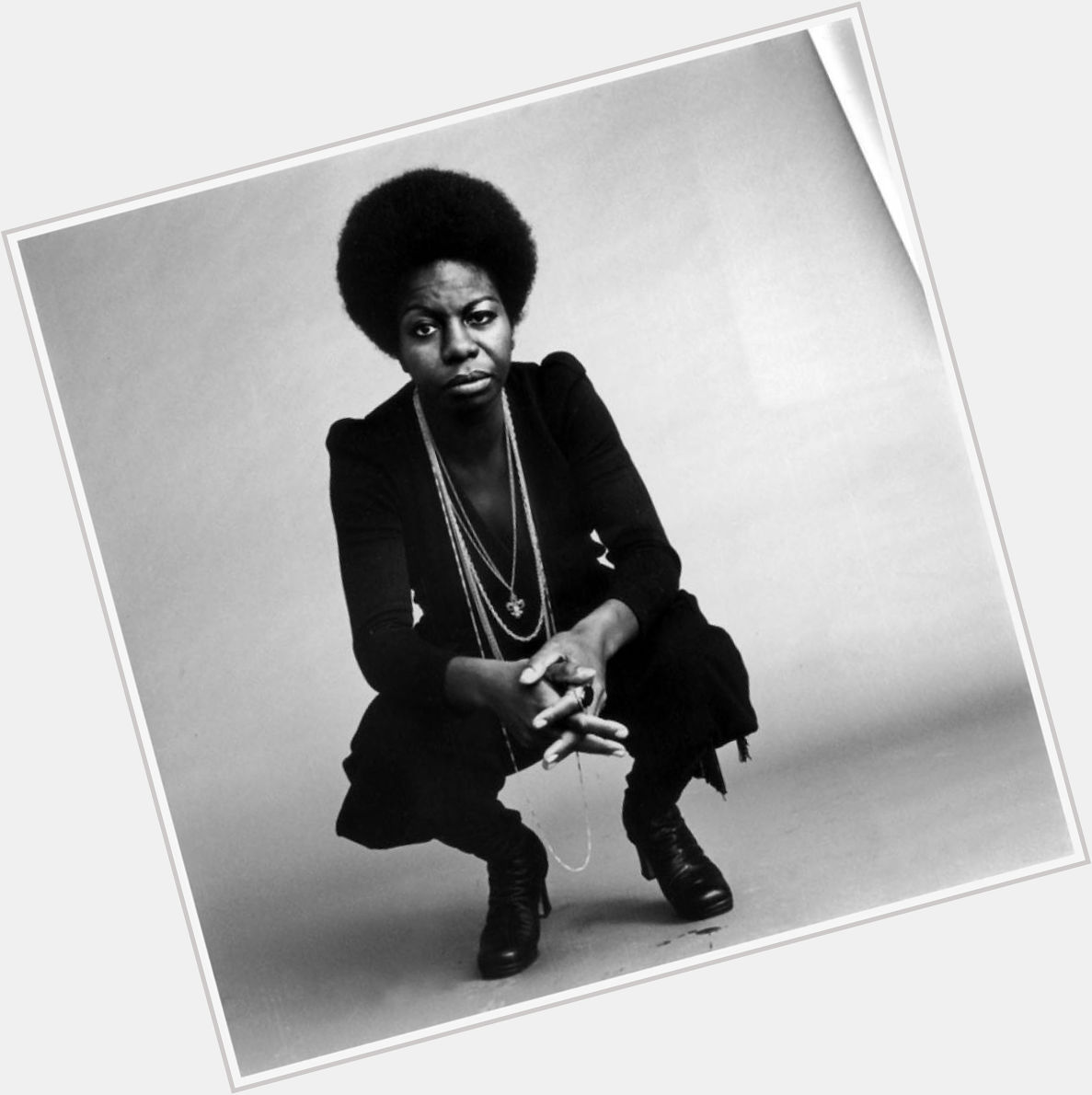 Happy birthday to Nina Simone who was born on this day in 1933.    