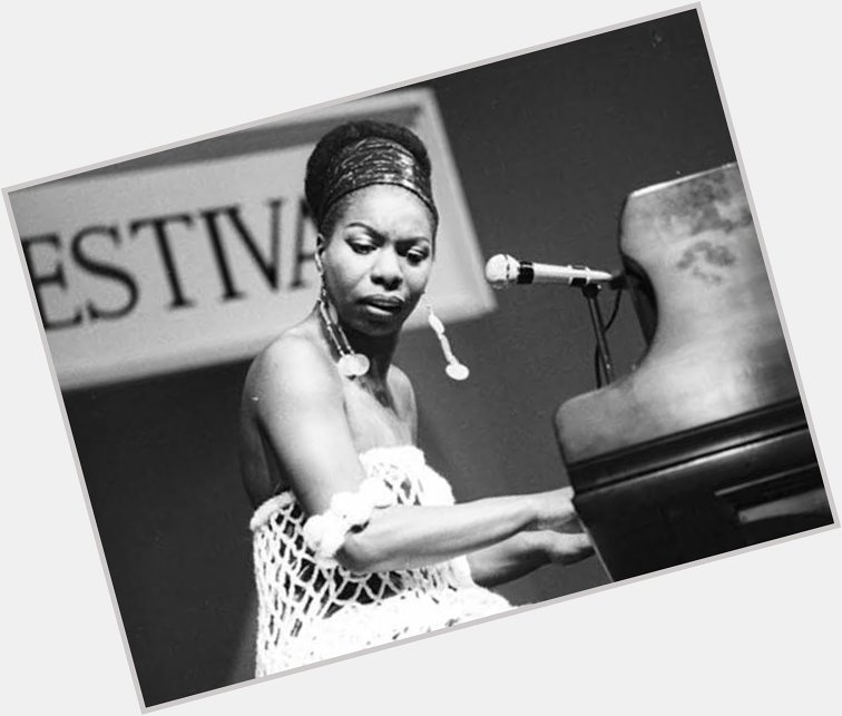 My best song ever by Nina Simone  \"Sinnerman\" where you gonna run to. Happy birthday Legend 