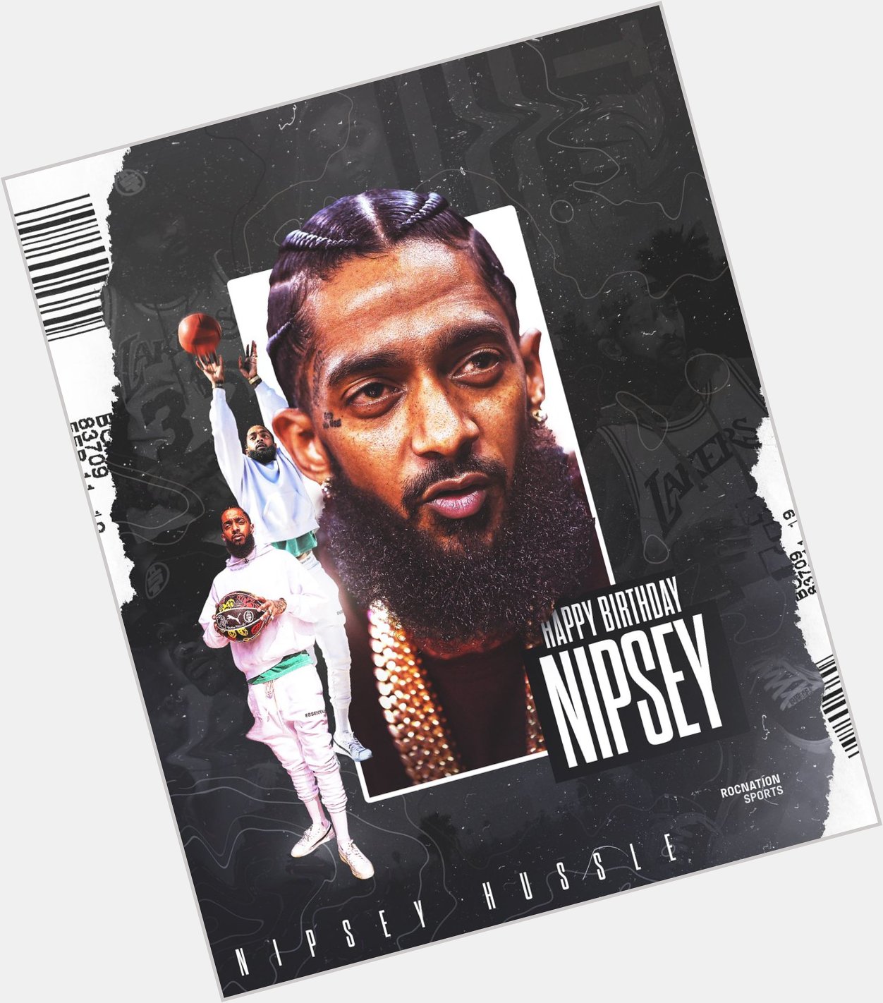 Happy Birthday to the great Nipsey Hussle. Today we celebrate his life and legacy, 