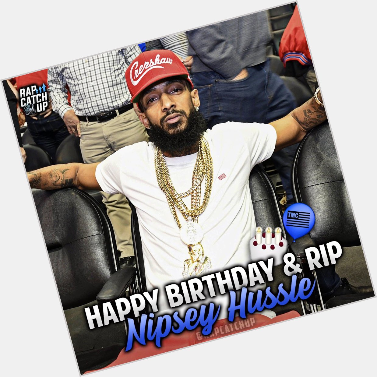 Happy Birthday & Rest In Peace to Ermias Nipsey Hussle Asghedom. Today would have been his 36th Birthday   