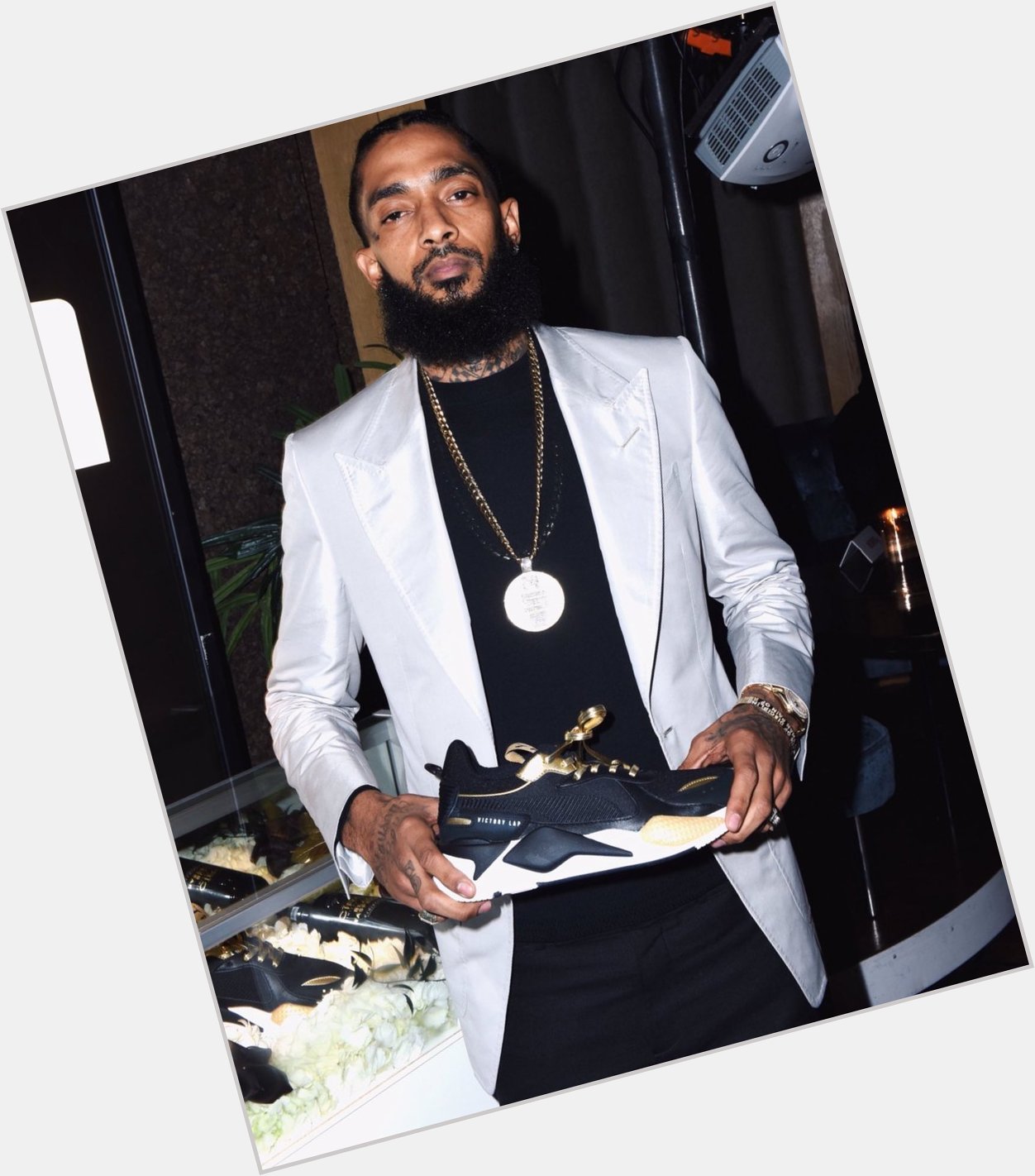 Nipsey Hussle would have turned 35 today. Happy Birthday, Nip!    