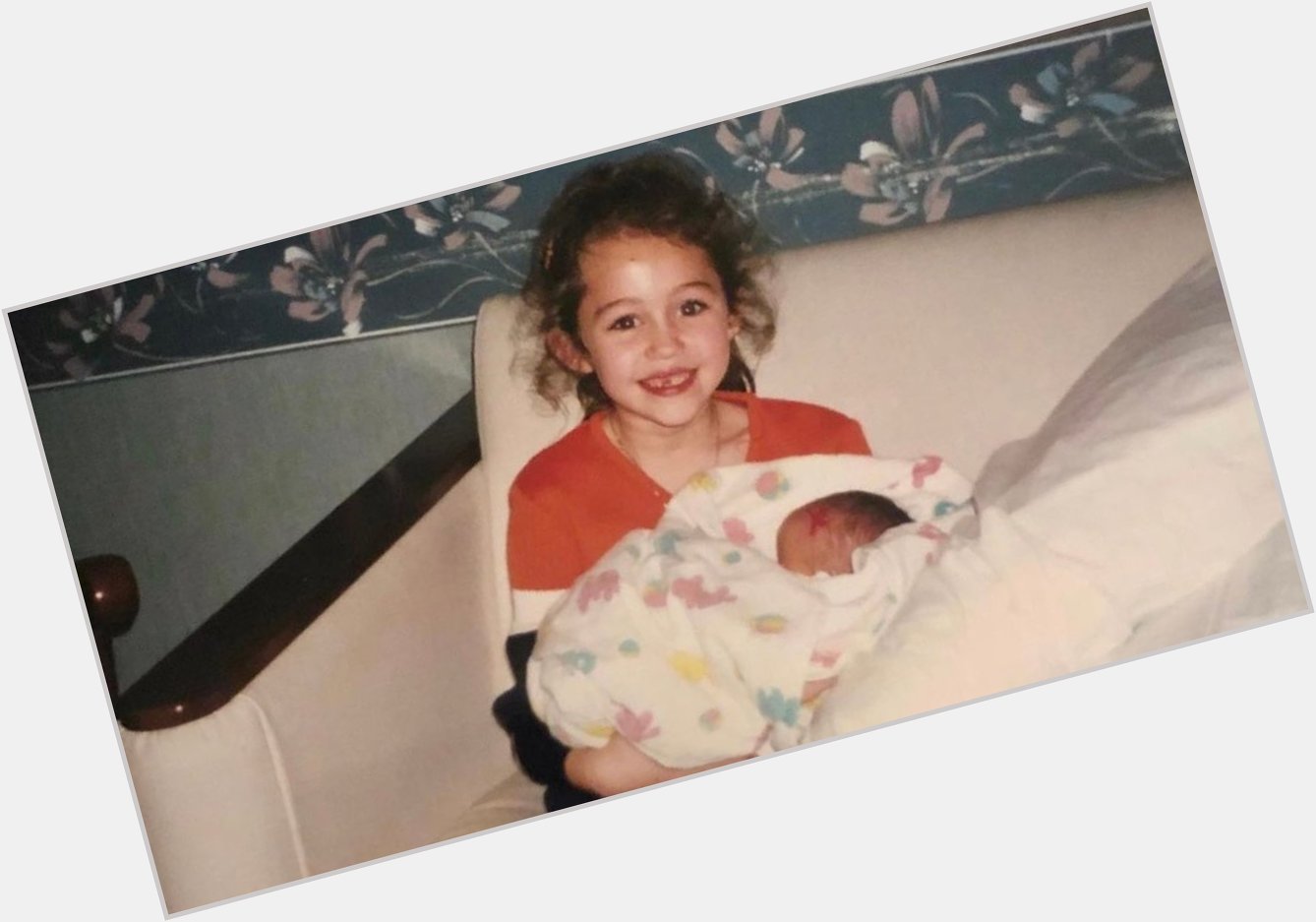 Miley Cyrus wishes little sis Noah Cyrus a happy birthday with an adorable throwback pic   