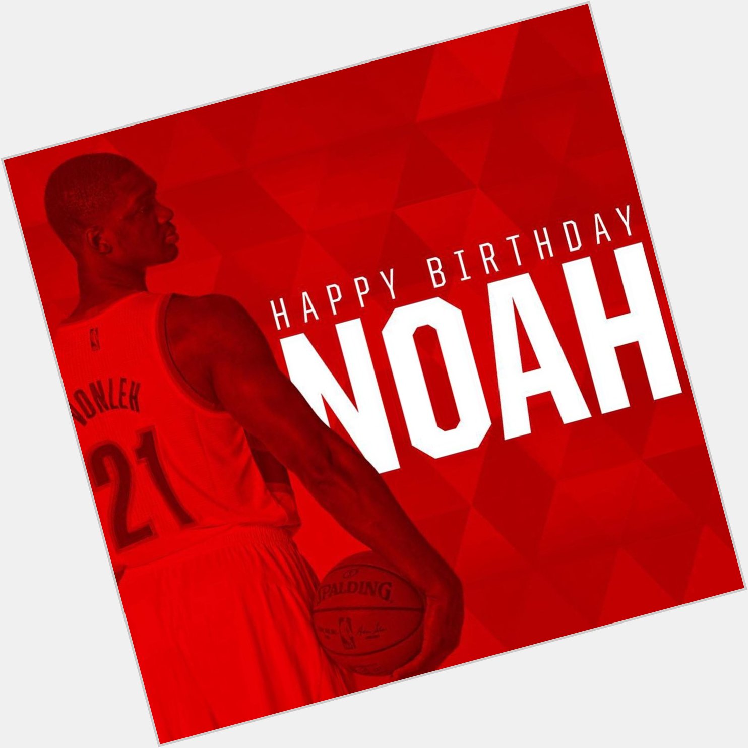 Happy Birthday Noah Vonleh! 