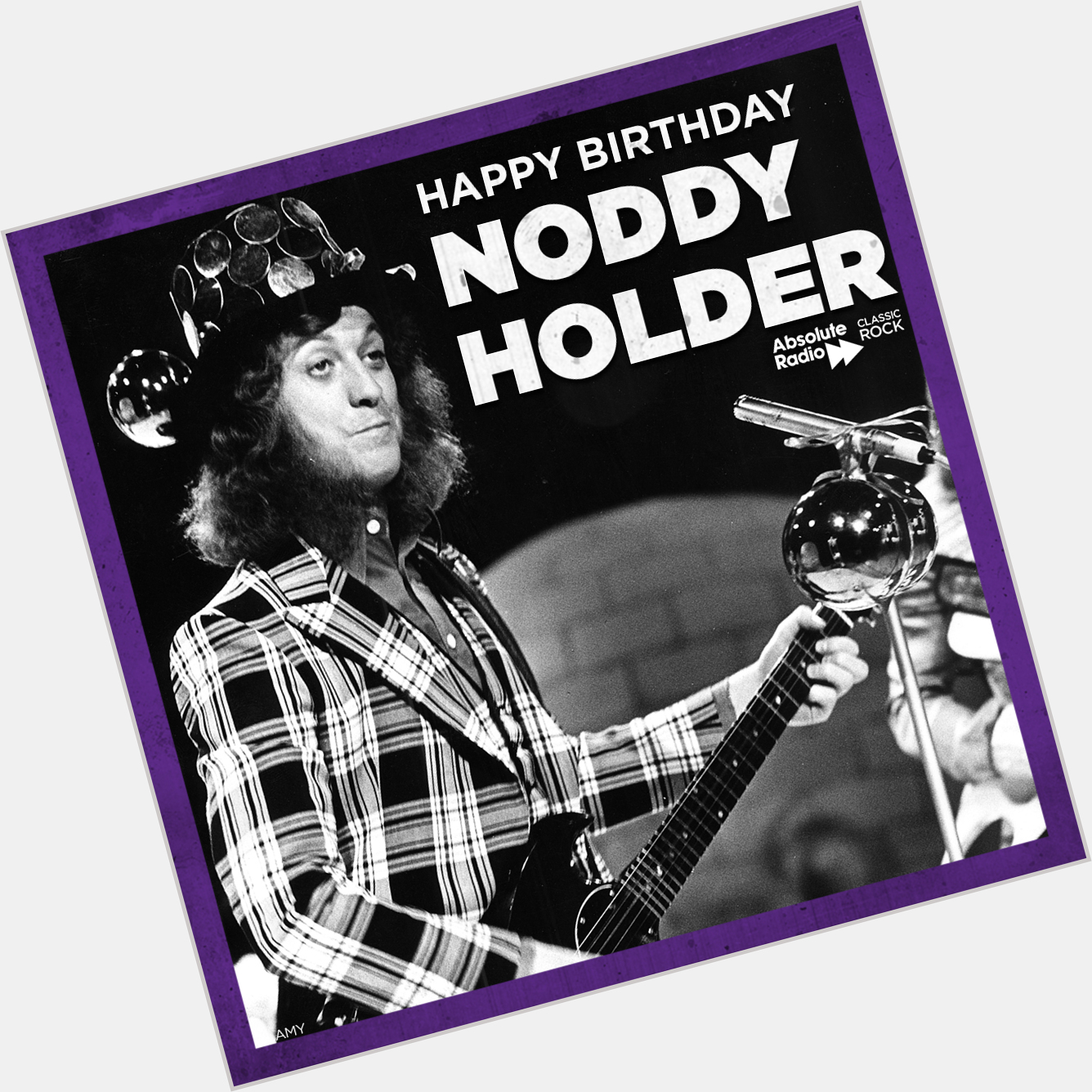 Cum On Feel the Noize!

Happy birthday to Slade frontman, Mr Noddy Holder! 