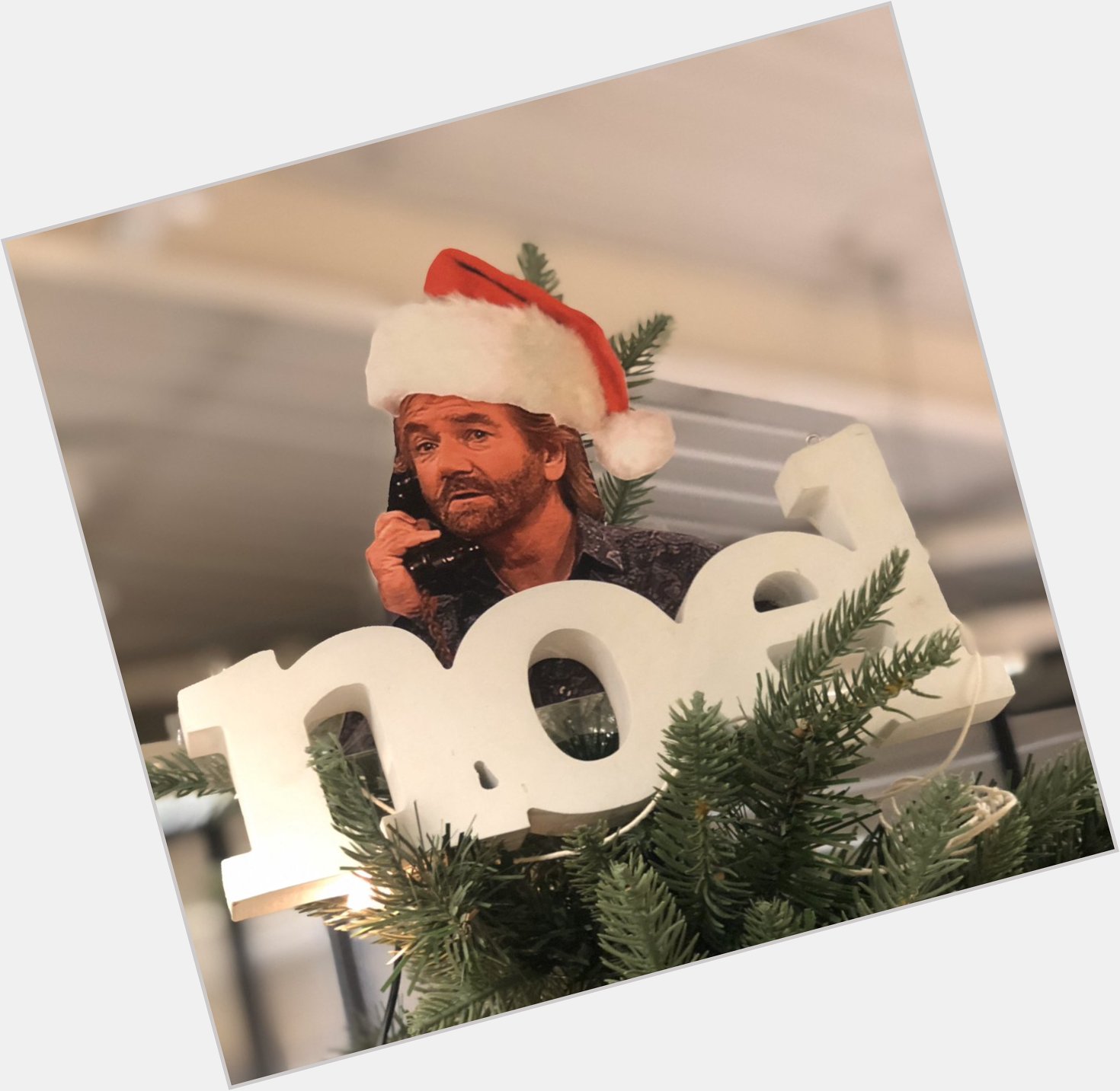 Happy 71st Birthday to Noel Edmonds ... always the star on our office Christmas tree! 