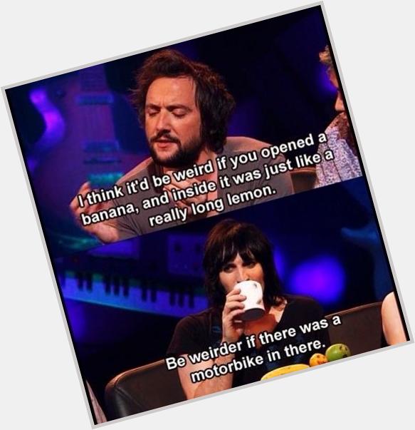 Happy 42nd birthday to one of my favourite people, noel fielding!!! 