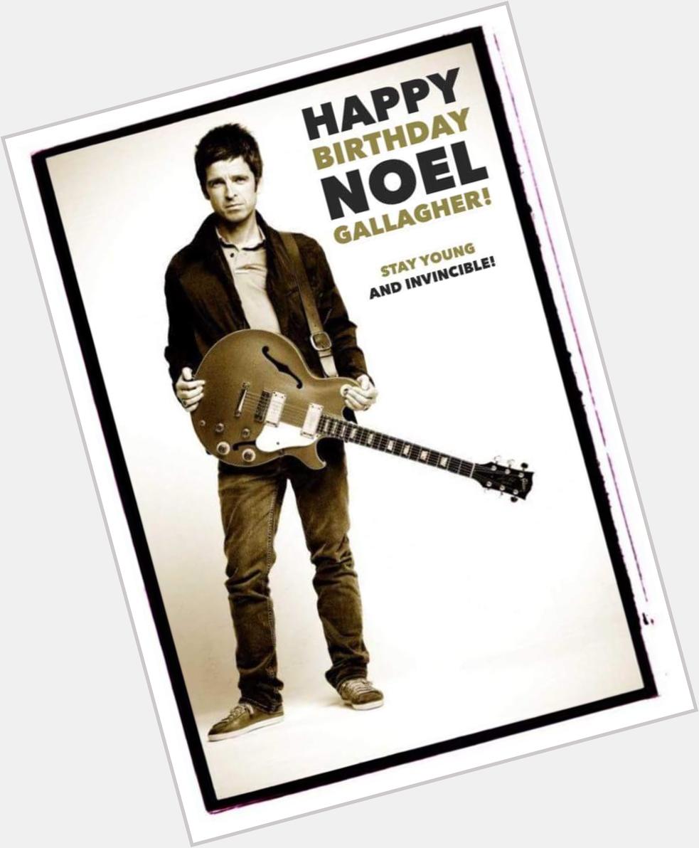 Happy birthday to my idol, and one of the best songwriters of all time, The Noel Gallagher! 