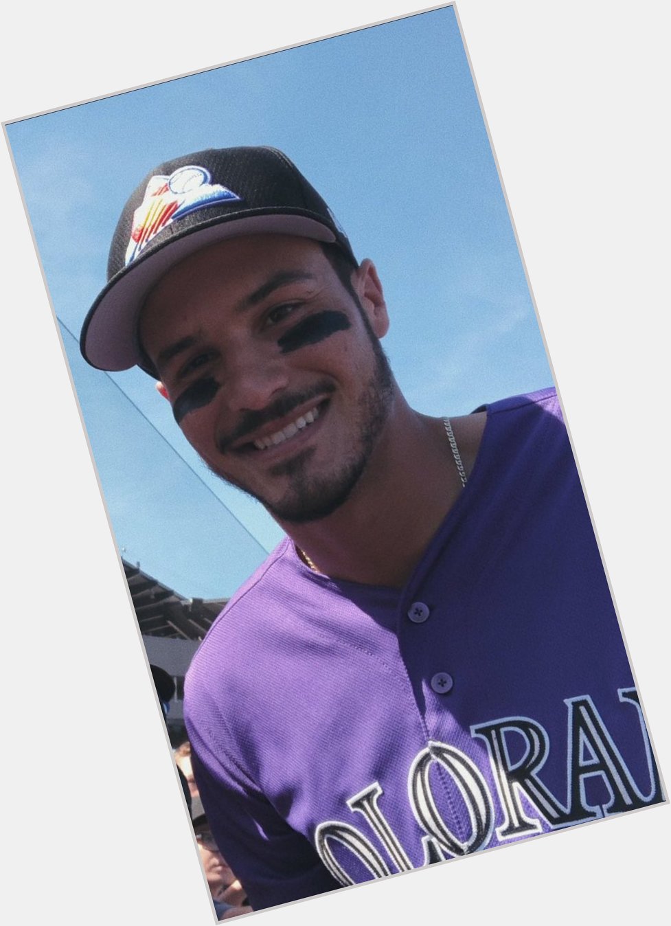 Happy birthday to the one n only nolan arenado it s his day only ! 