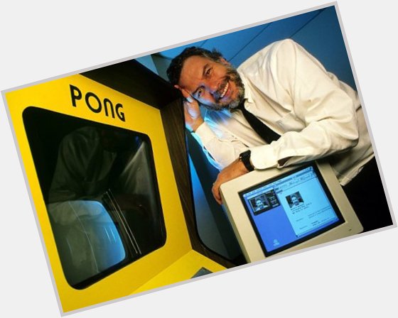 Happy 75th Birthday to Nolan Bushnell, the founder of Atari and the creator of Pong  