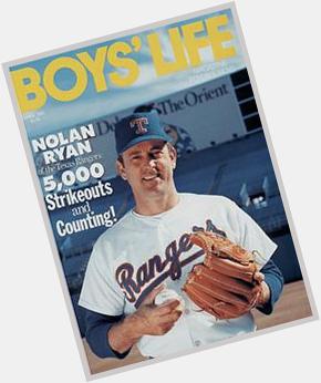 Happy birthday to Mr. No-Hitter (and BL\s April 1991 cover boy) Nolan Ryan!  