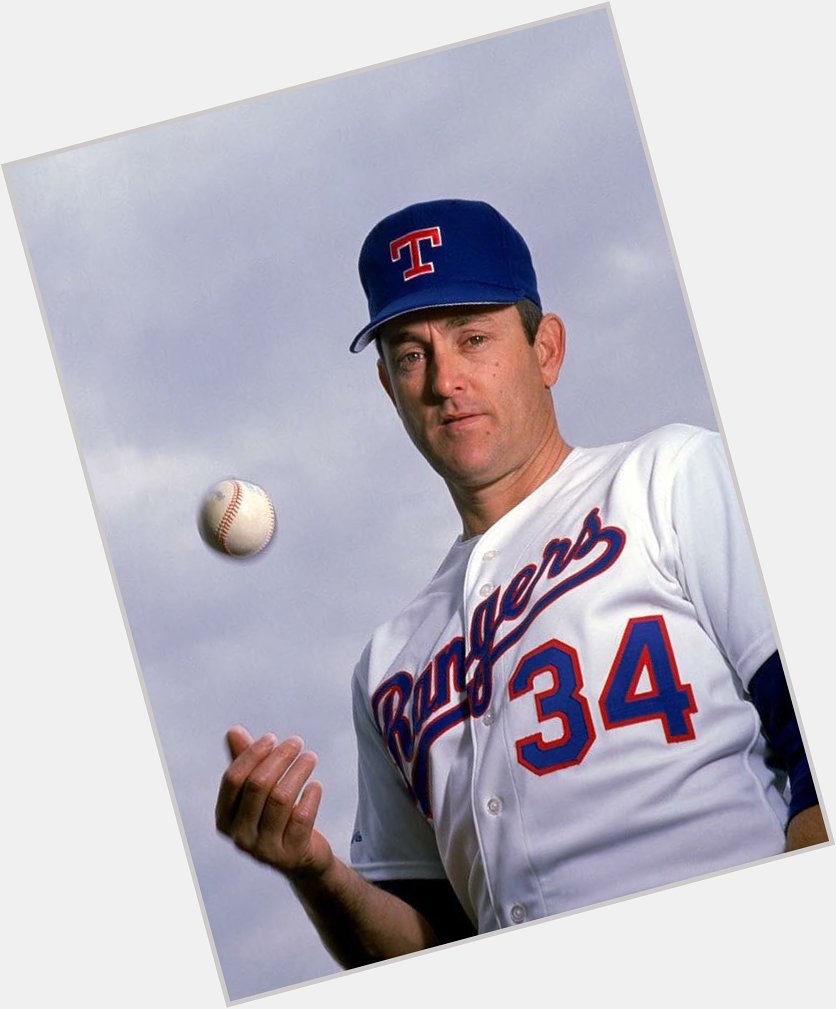 Happy Birthday to in my opinion the greatest pitcher to play the game, \"The Ryan Express\" Nolan Ryan. 