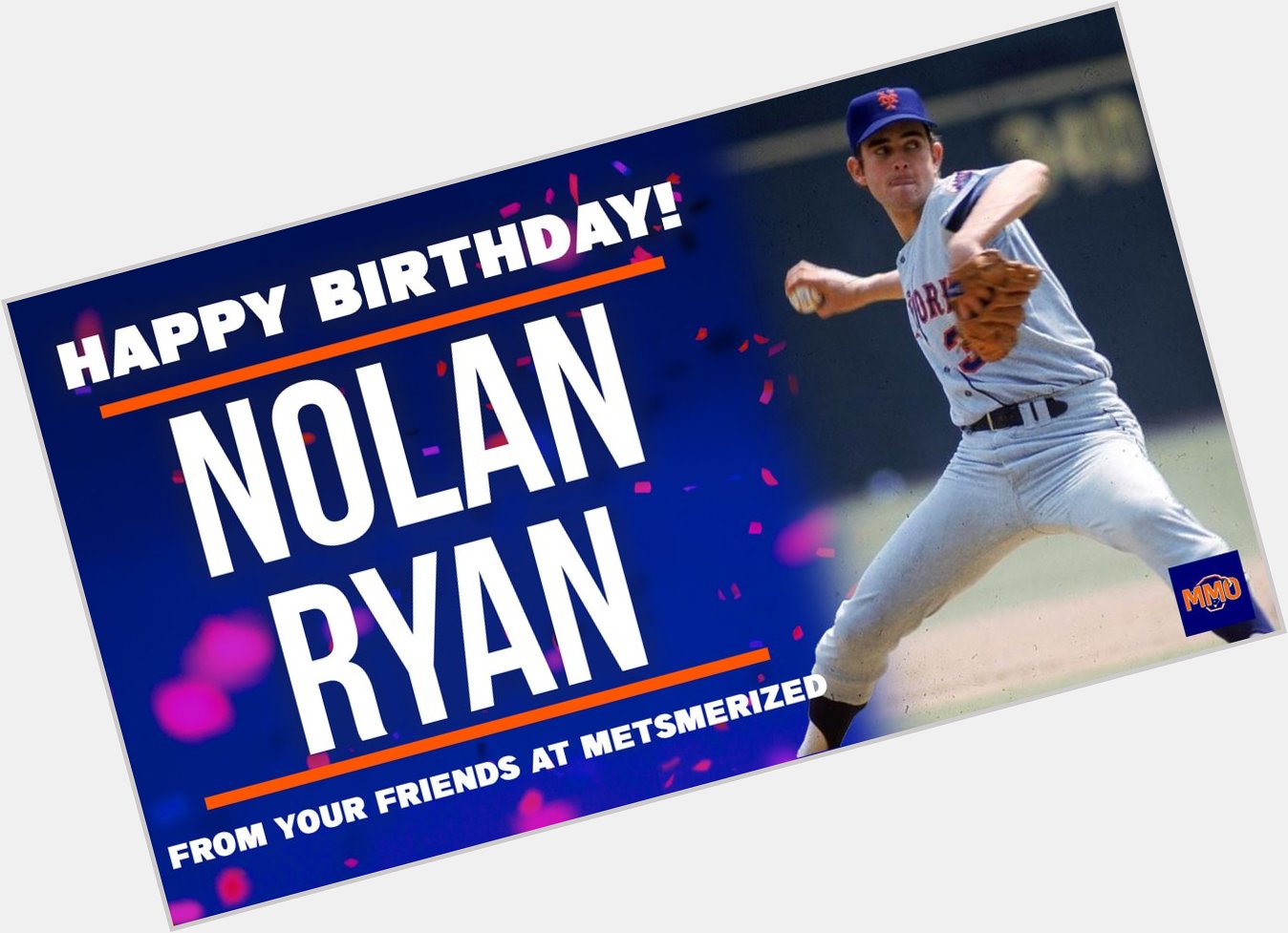 Happy Birthday to one of the greatest pitchers in MLB history and 1969 World Series Champion, Nolan Ryan! 